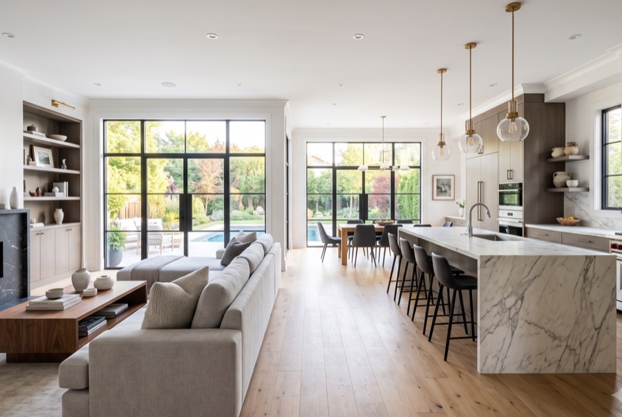 Remodeled living space